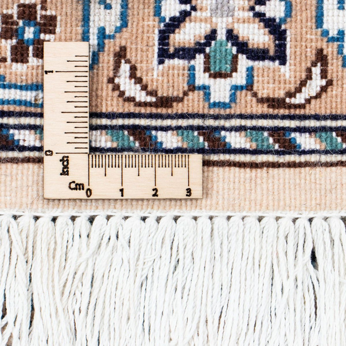 Tapis persan - Nain - Royal - 314 x 194 cm - beige