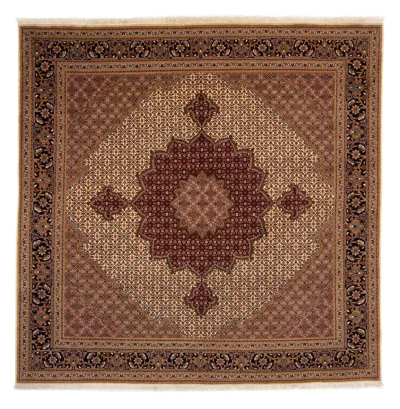 Tapis persan - Tabriz - Royal - 351 x 252 cm - marron