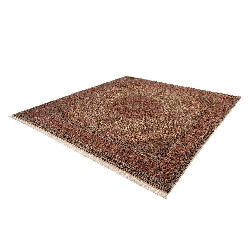Tapis persan - Tabriz - Royal - 260 x 248 cm - marron