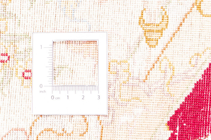 Tapis persan - Tabriz - Royal ronde  - 150 x 150 cm - rouge foncé