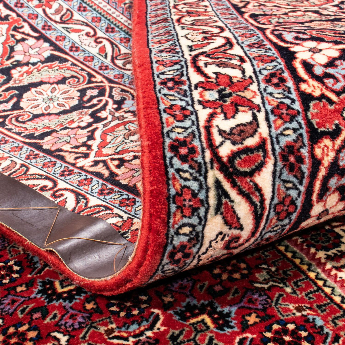 Tapis persan - Bidjar - 358 x 253 cm - rouge foncé