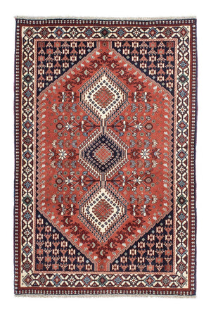 Tapis persan - Nomadic - 163 x 108 cm - rouille