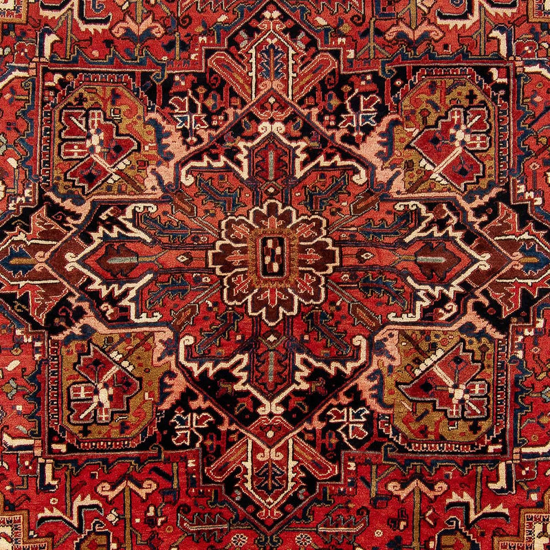 Tapis persan - Nomadic - 368 x 286 cm - rouge foncé