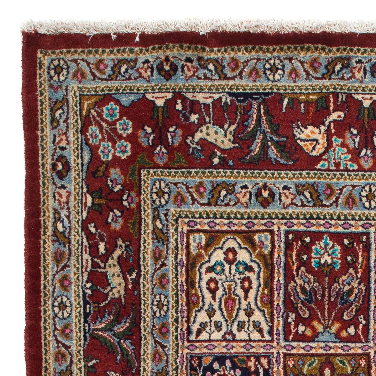 Tapis persan - Classique - 148 x 98 cm - rouge foncé