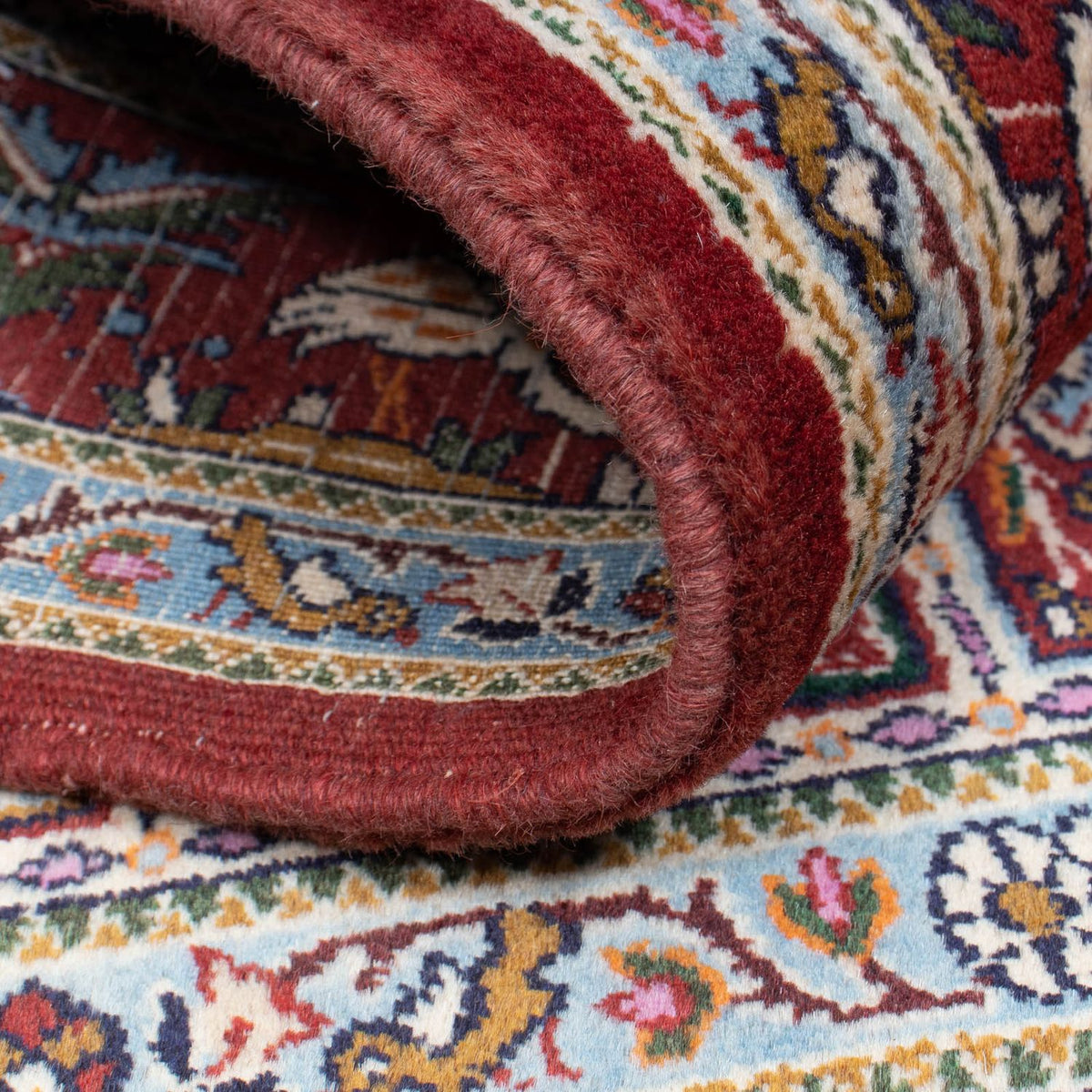 Tapis persan - Classique - 148 x 98 cm - rouge foncé