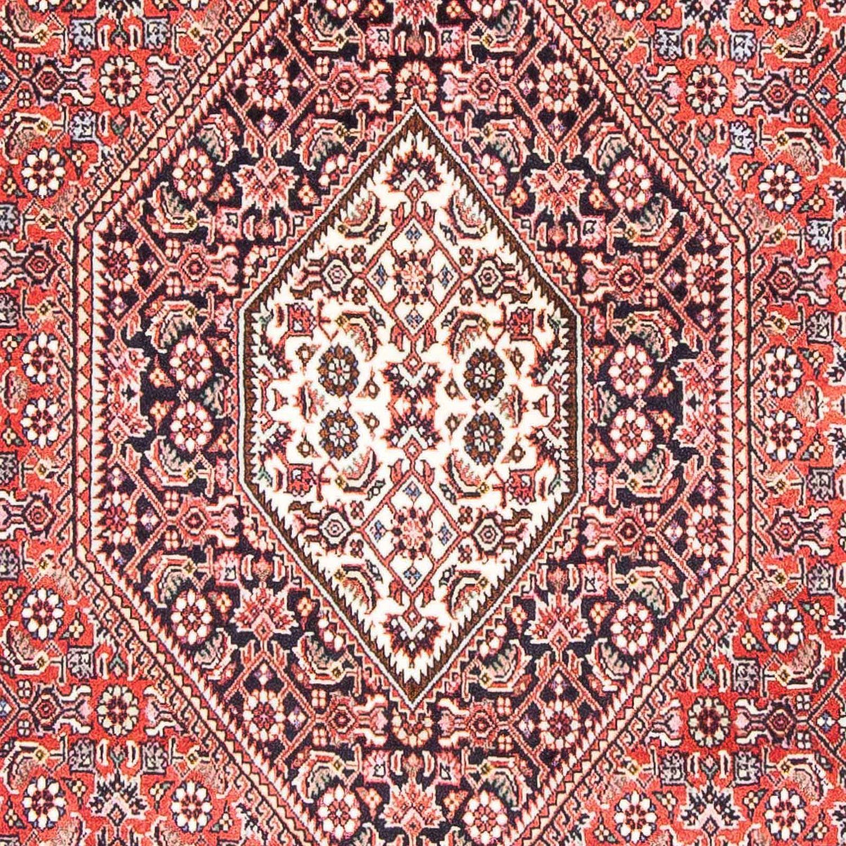 Tapis persan - Bidjar - 172 x 106 cm - rouge clair