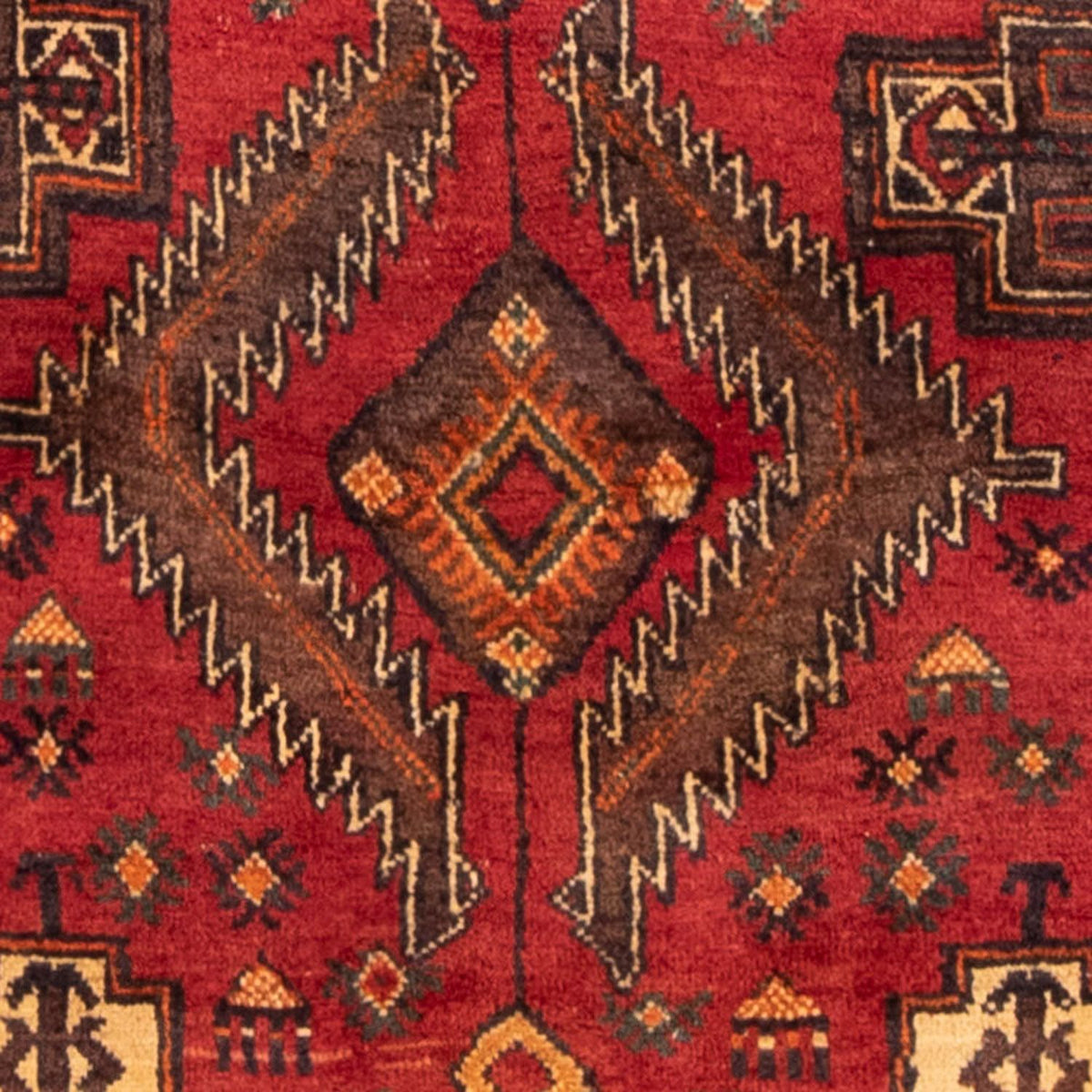 Tapis de couloir Tapis Belutsch - 237 x 103 cm - rouge