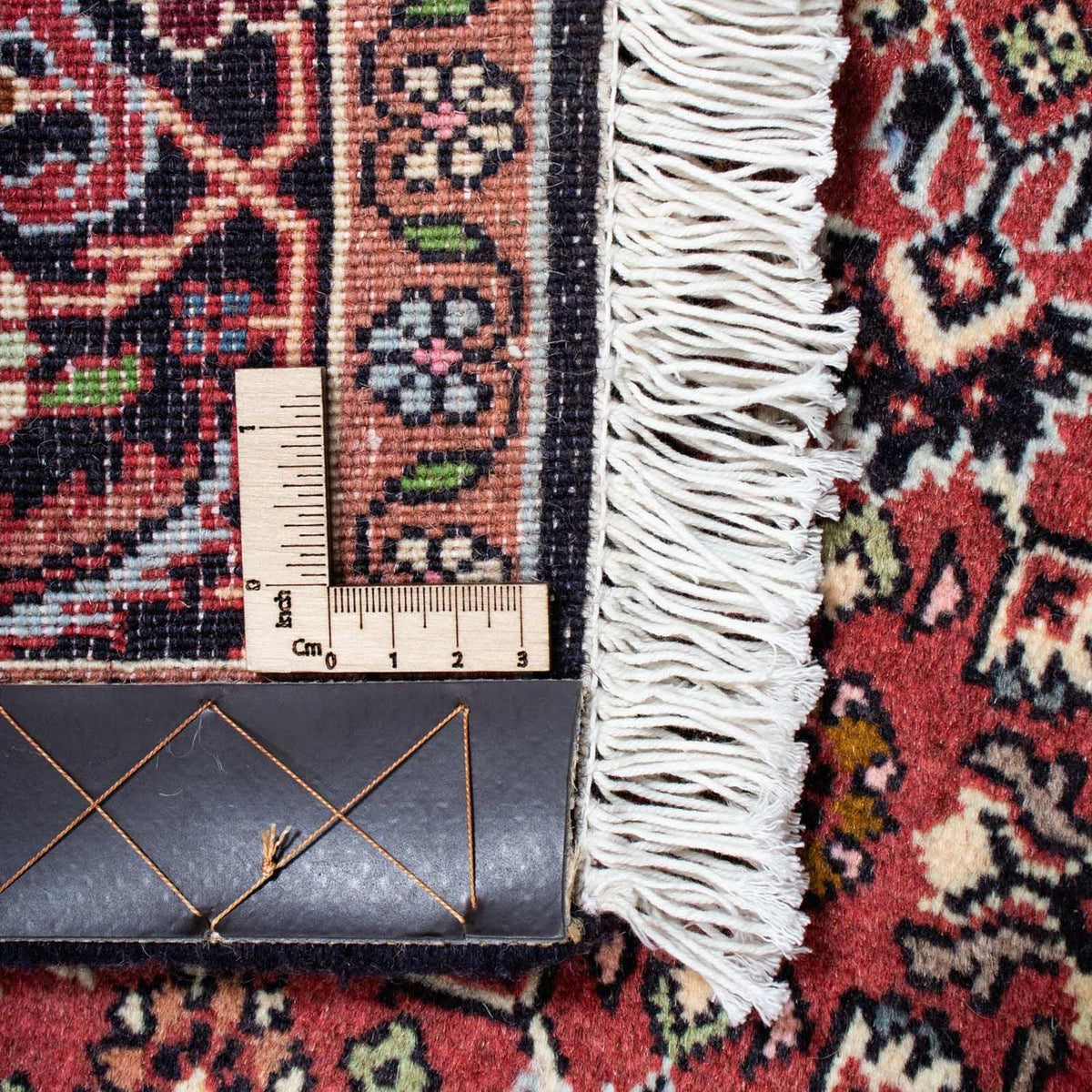 Tapis persan - Bidjar - 228 x 142 cm - rouge