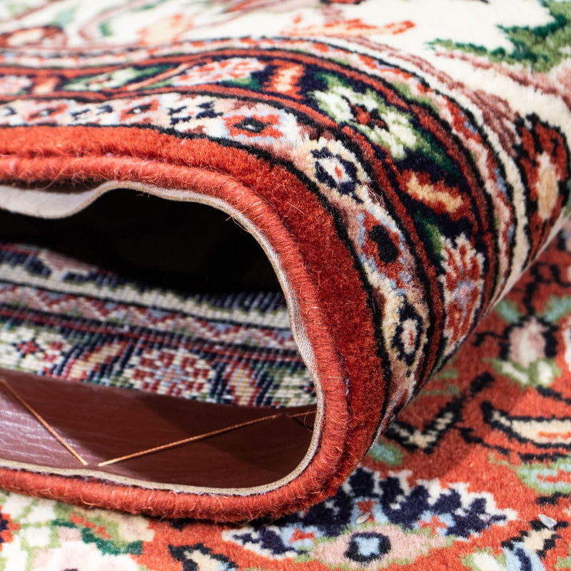 Tapis Gabbeh - Persan Kashkuli - 261 x 175 cm - rouge foncé