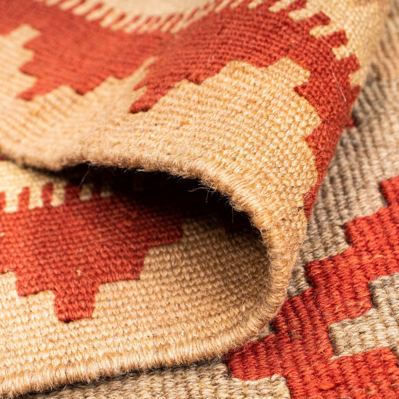 Tapis Kelim - Oriental - 169 x 148 cm - rouge