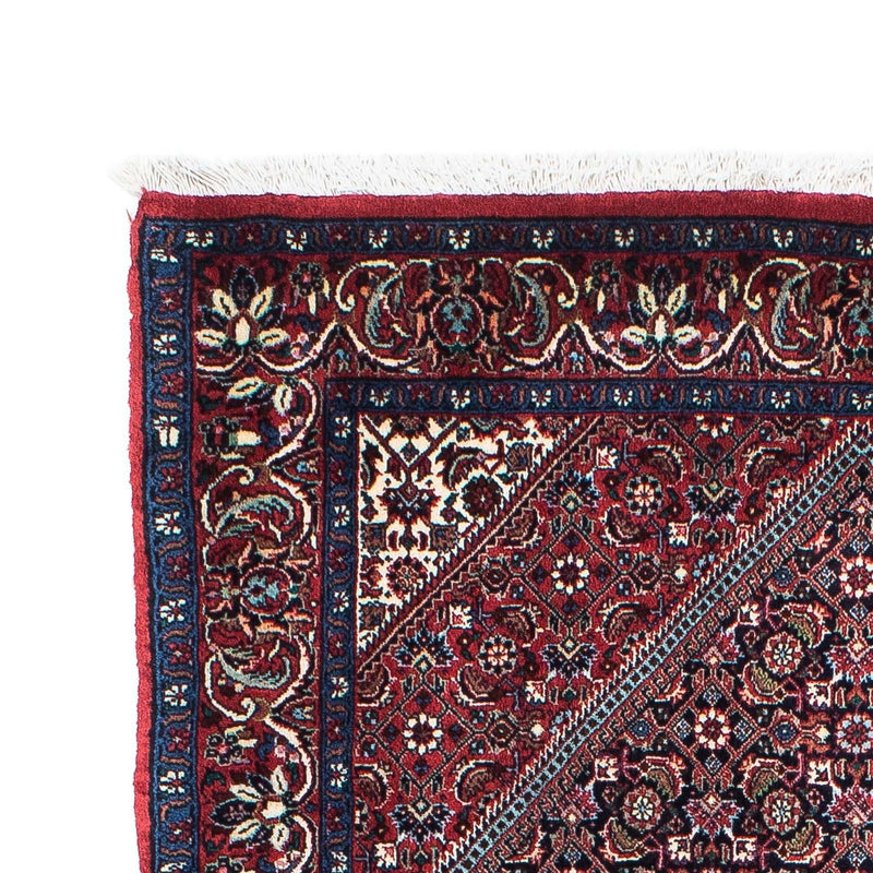 Tapis de couloir Tapis persan - Bidjar - 200 x 97 cm - rouge clair