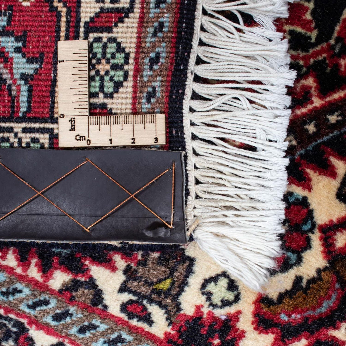 Tapis persan - Bidjar - 216 x 138 cm - rouge