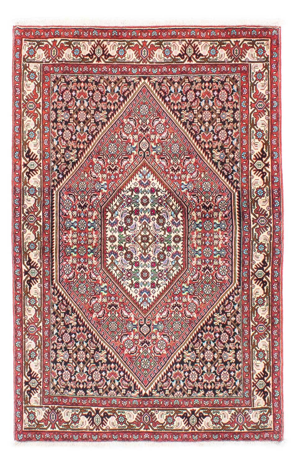 Tapis persan - Bidjar - 165 x 107 cm - rouge