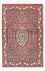 Tapis persan - Bidjar - 165 x 107 cm - rouge