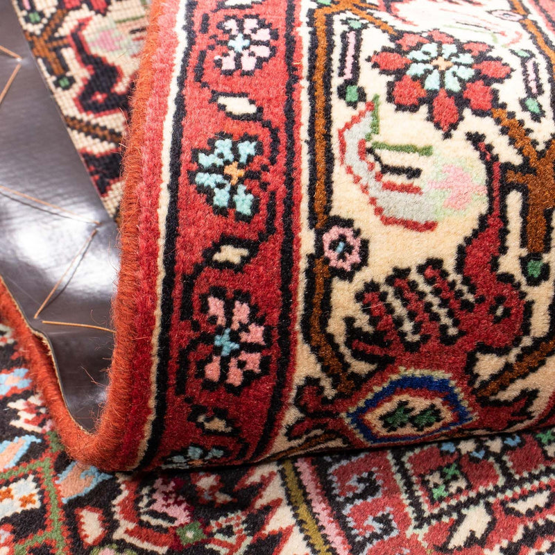 Tapis persan - Bidjar - 165 x 107 cm - rouge