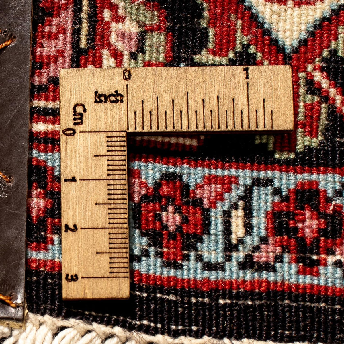 Tapis de couloir Tapis persan - Bidjar - 304 x 83 cm - multicolore