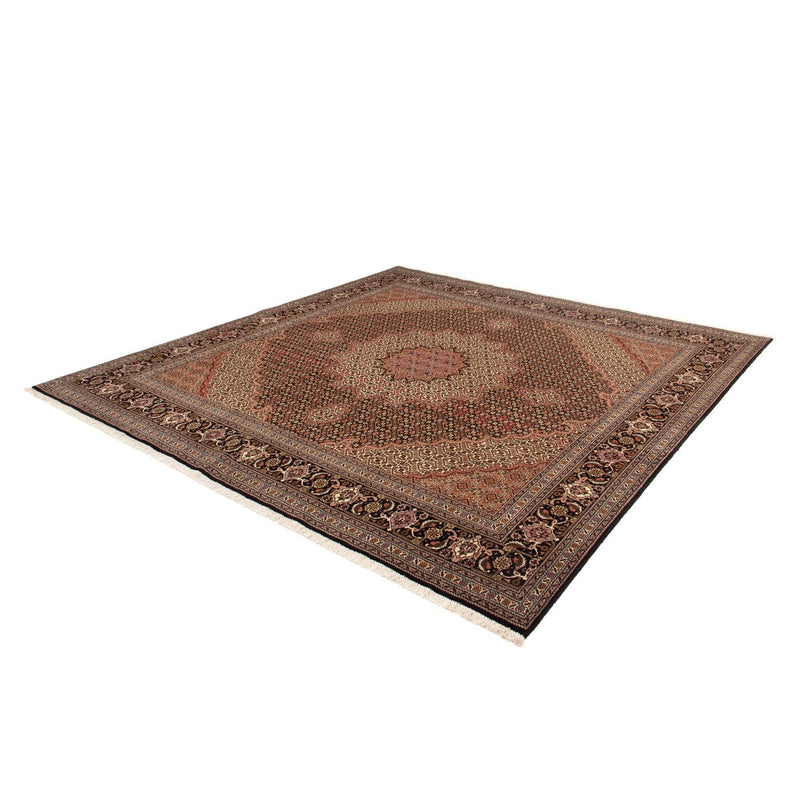 Tapis persan - Tabriz - Royal - 250 x 249 cm - marron