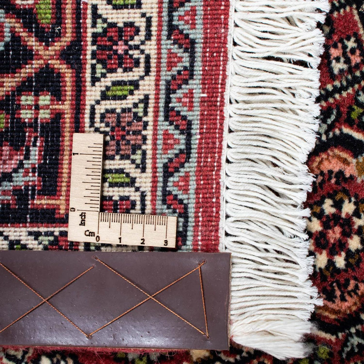 Tapis persan - Bidjar - 208 x 139 cm - rouge