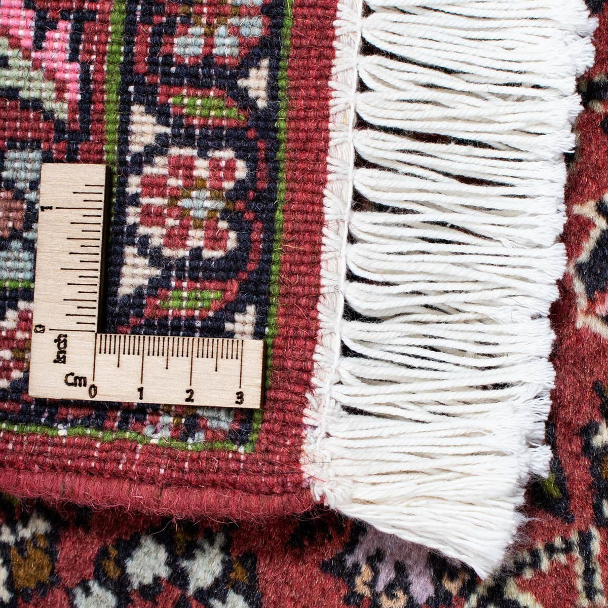 Tapis persan - Bidjar - 208 x 139 cm - rouge