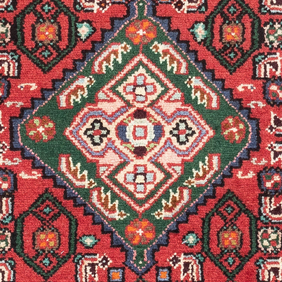 Tapis persan - Nomadic - 121 x 82 cm - rouge