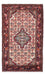 Tapis persan - Nomadic - 136 x 82 cm - rouge foncé