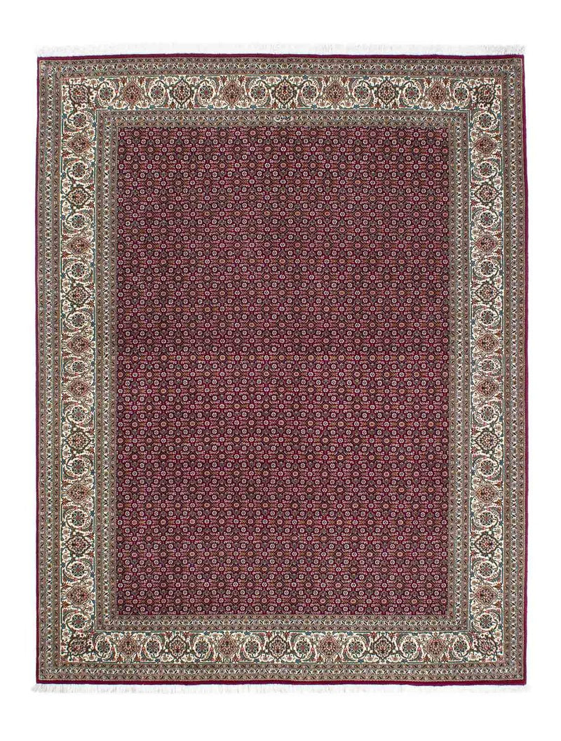 Tapis persan - Tabriz - 202 x 151 cm - rouge foncé