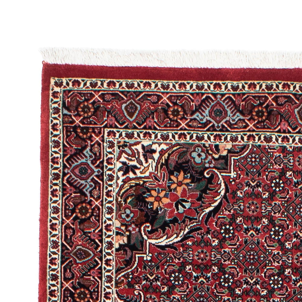 Tapis de couloir Tapis persan - Bidjar - 197 x 98 cm - rouge