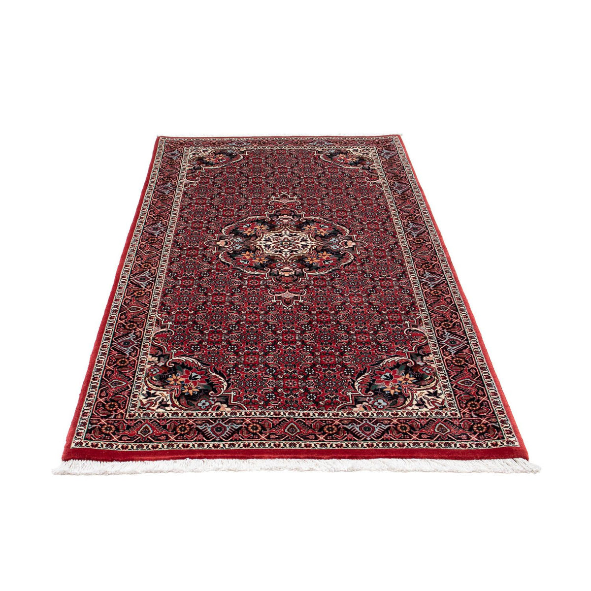 Tapis de couloir Tapis persan - Bidjar - 197 x 98 cm - rouge