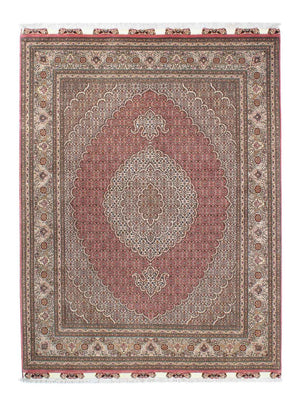 Tapis persan - Tabriz - 210 x 152 cm - rouge clair