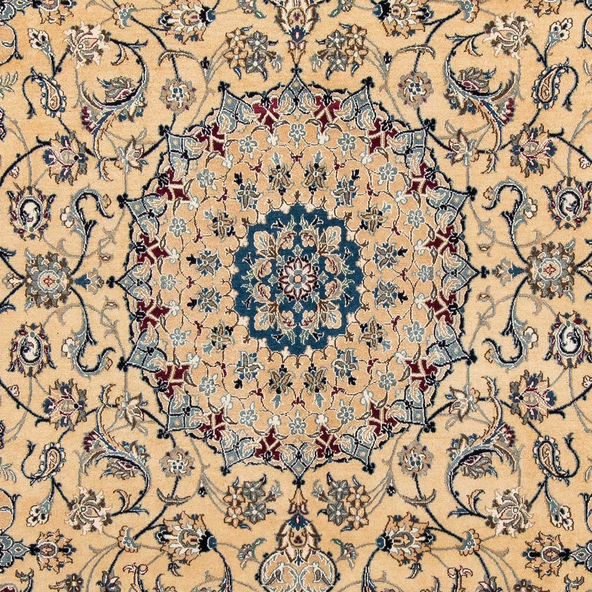 Tapis persan - Nain - Royal - 296 x 197 cm - beige