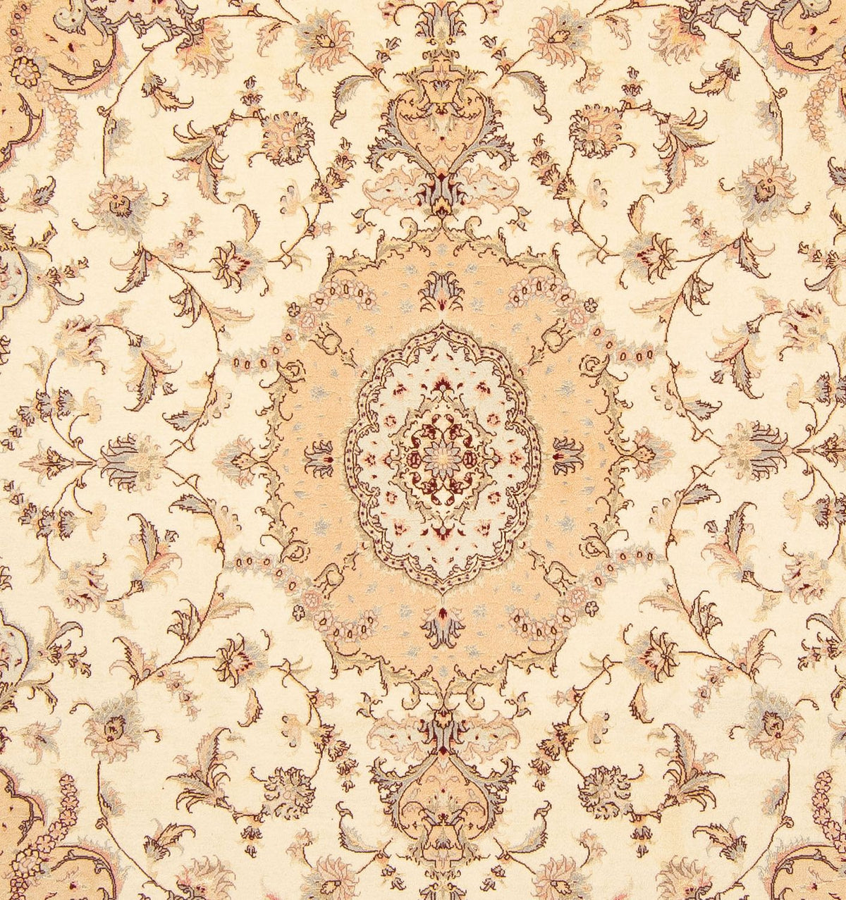 Tapis persan - Tabriz - Royal - 263 x 203 cm - beige