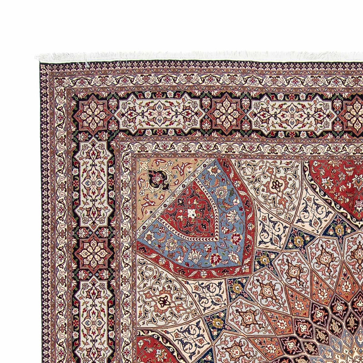 Tapis persan - Tabriz - Royal carré - 300 x 298 cm - multicolore