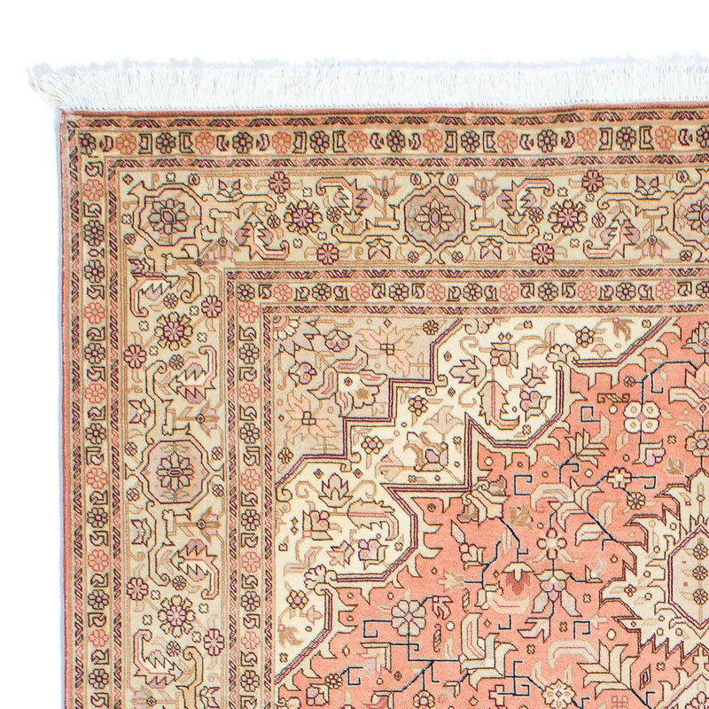 Tapis persan - Tabriz - Royal - 210 x 152 cm - beige
