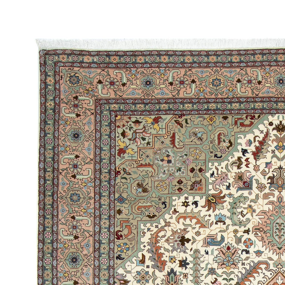 Tapis persan - Tabriz - Royal - 300 x 205 cm - beige