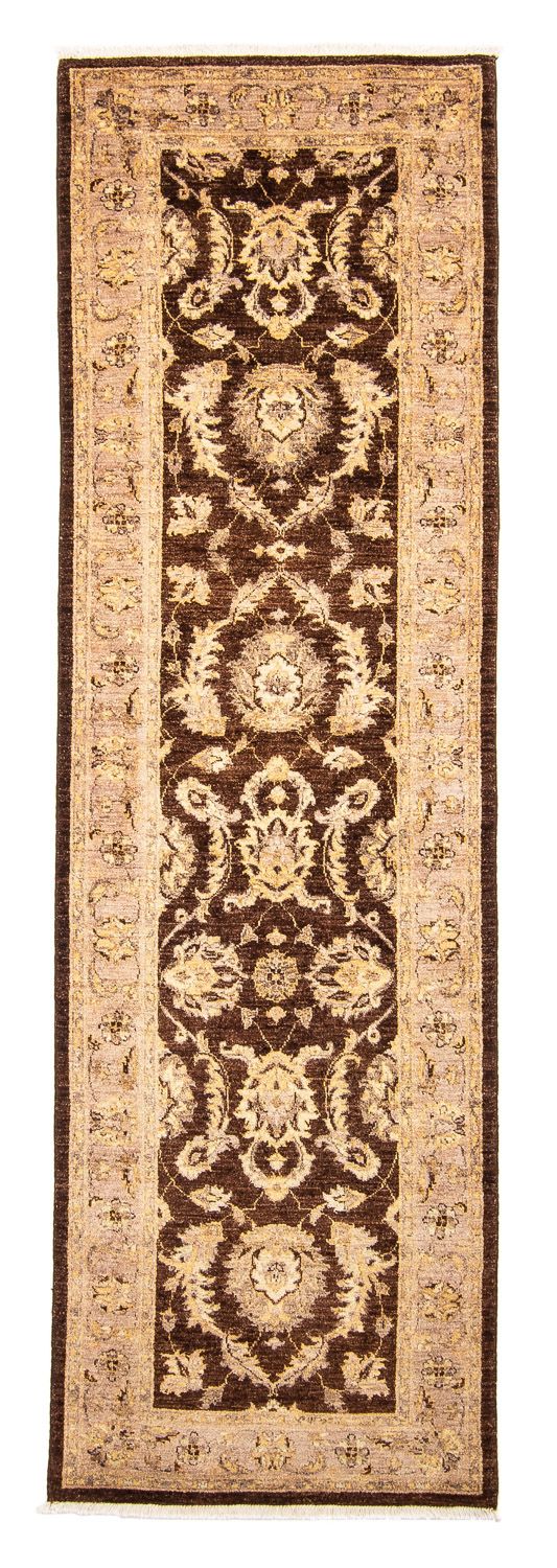 Tapis de couloir Tapis Ziegler - 299 x 90 cm - marron foncé