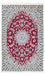 Tapis persan - Nain - Royal - 173 x 110 cm - rouge foncé
