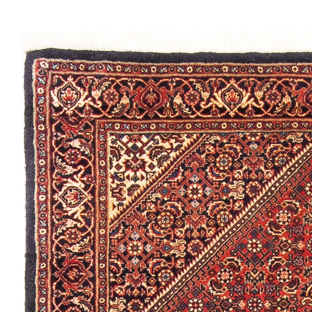 Tapis persan - Bidjar - 153 x 92 cm - rouge
