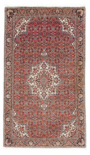 Tapis persan - Bidjar - 148 x 88 cm - rouge