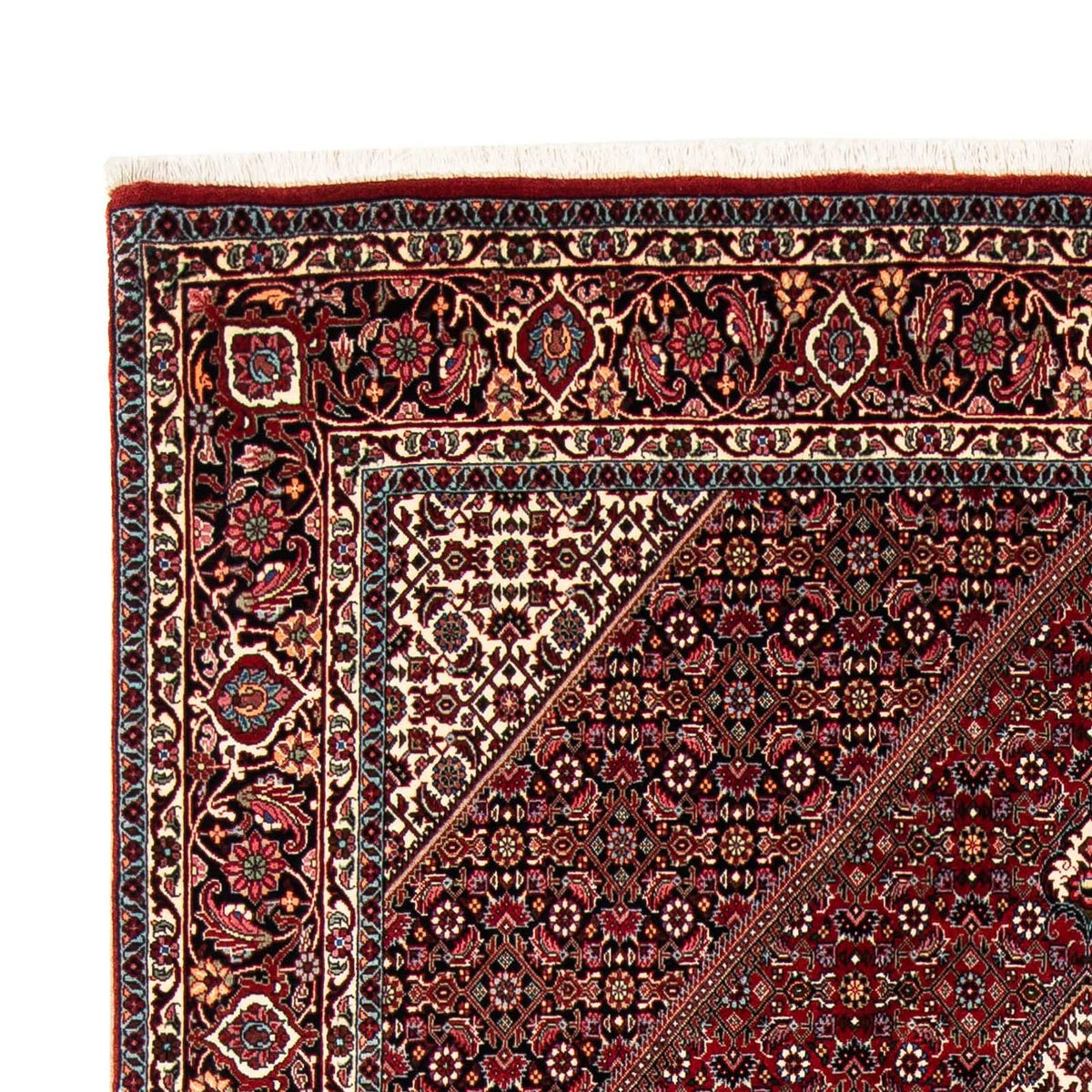 Tapis persan - Bidjar - 243 x 167 cm - rouge
