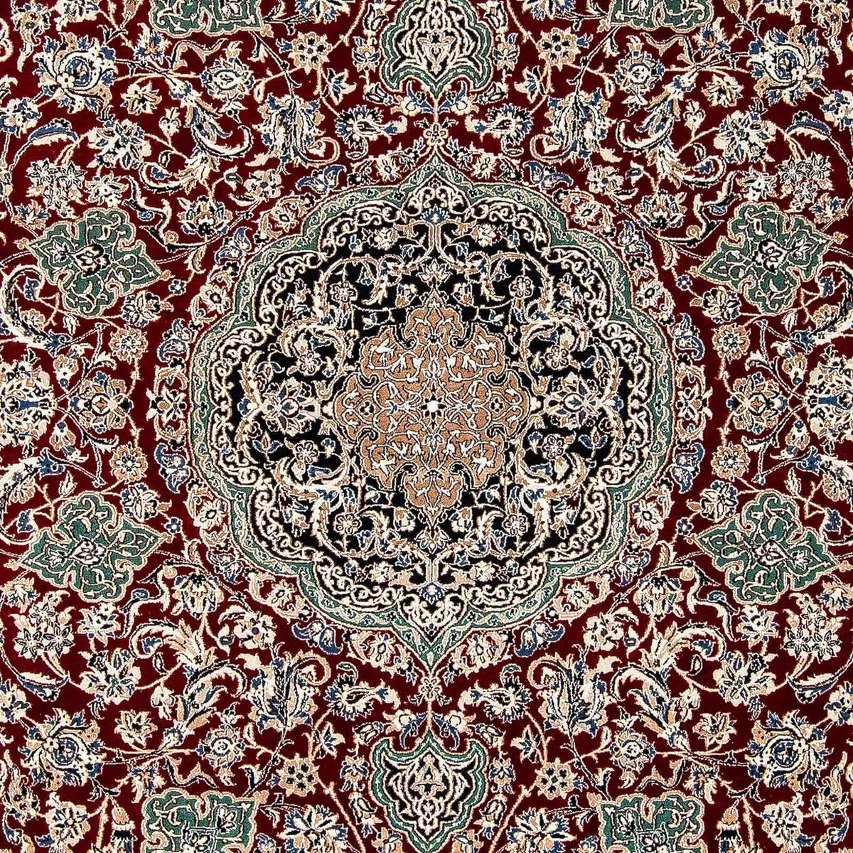 Tapis persan - Nain - Premium - 302 x 202 cm - beige