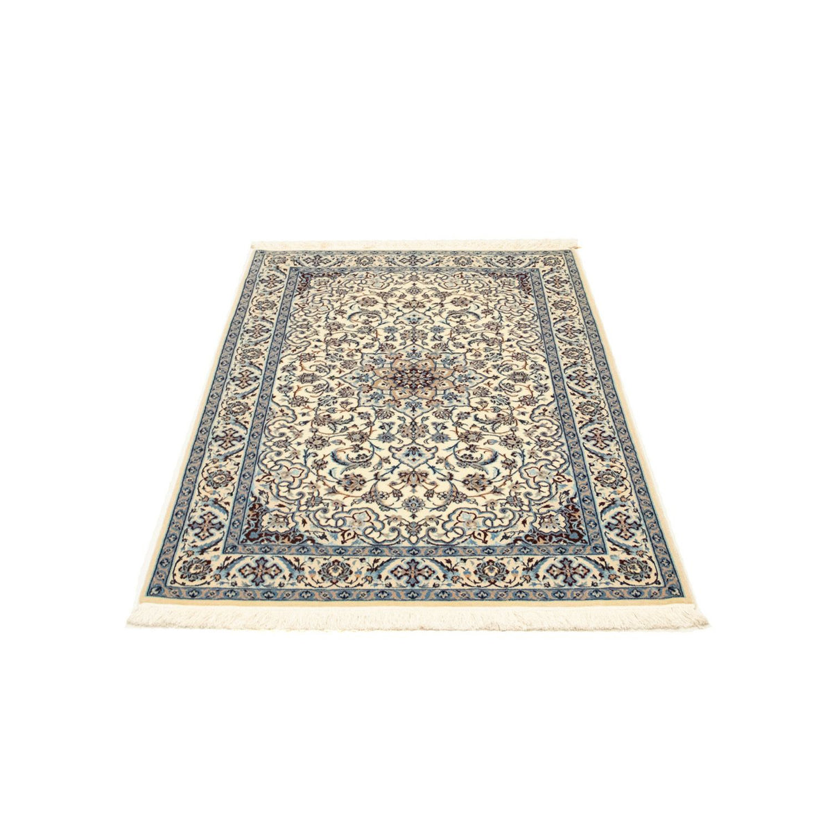 Tapis persan - Nain - Premium - 137 x 90 cm - beige