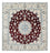 Tapis persan - Nain - Royal carré - 156 x 145 cm - rouge foncé