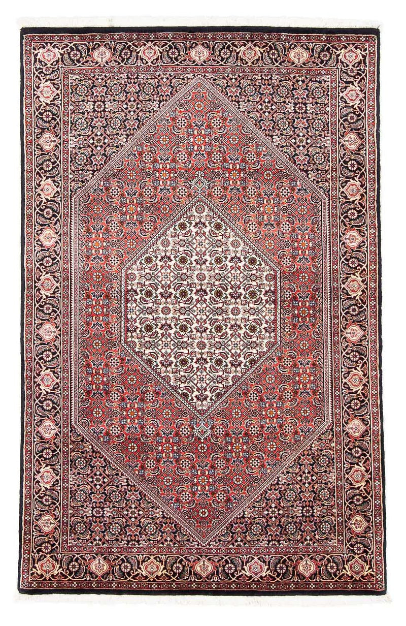 Tapis persan - Bidjar - 174 x 108 cm - rouge clair