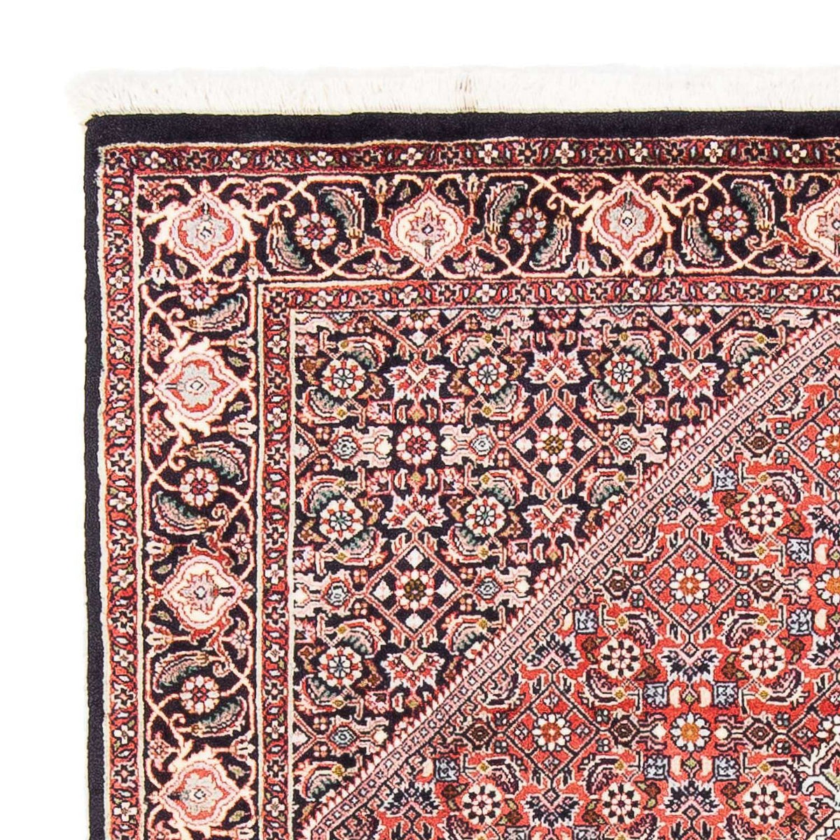 Tapis persan - Bidjar - 174 x 108 cm - rouge clair