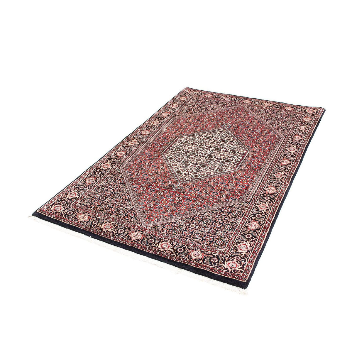 Tapis persan - Bidjar - 174 x 108 cm - rouge clair