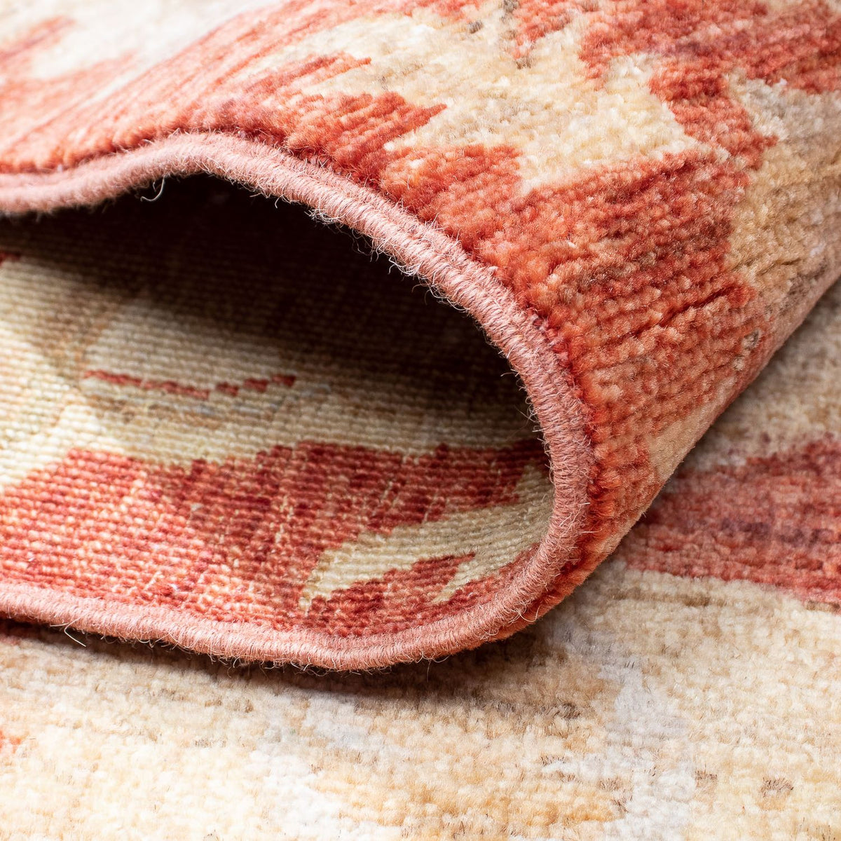 Tapis Ziegler - 355 x 271 cm - rouge clair