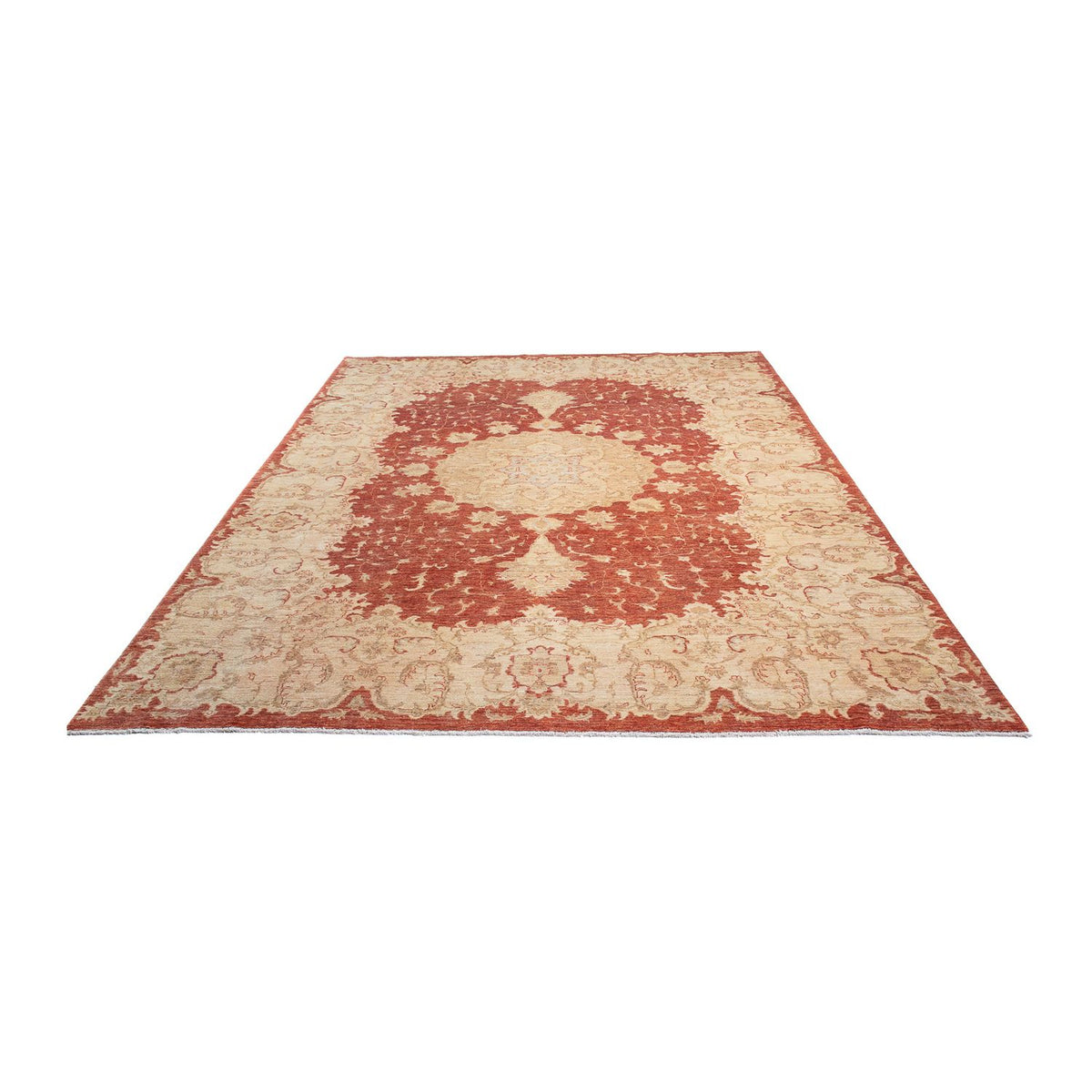 Tapis Ziegler - 355 x 271 cm - rouge clair
