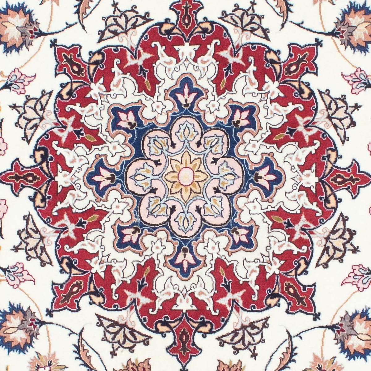 Tapis persan - Tabriz - Royal - 197 x 151 cm - beige