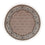 Tapis persan - Tabriz - Royal ronde - 151 x 151 cm - beige