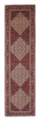 Tapis de couloir Tapis persan - Bidjar - 314 x 88 cm - rouge